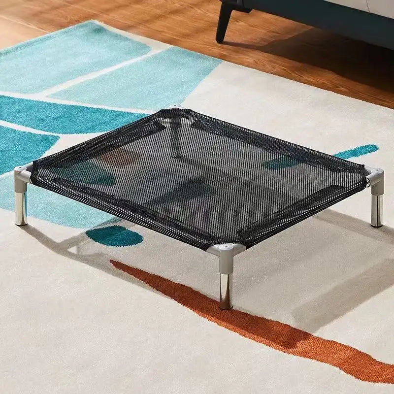 Portable Elevated Pet Camping Bed for Dogs & Cats