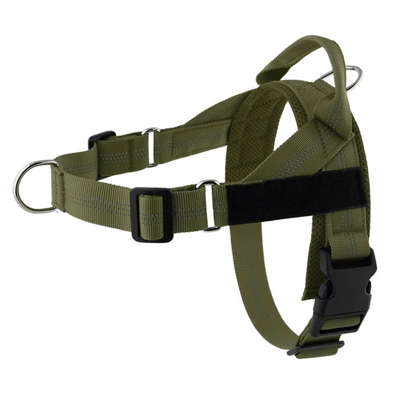 Custom Name Reflective Padded Dog Harness for Small & Medium Dogs