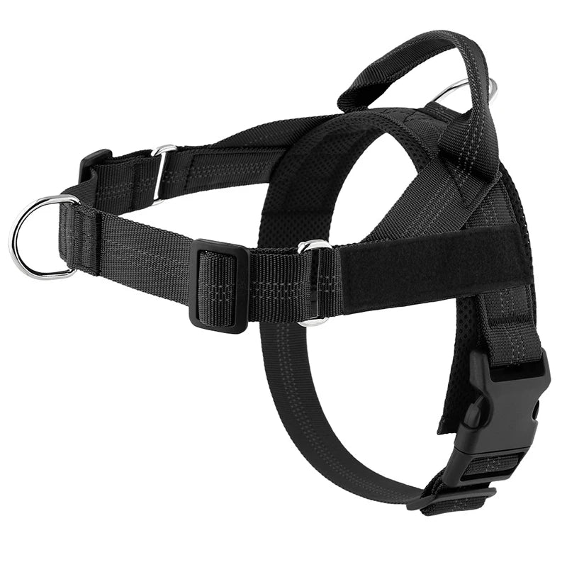 Custom Name Reflective Padded Dog Harness for Small & Medium Dogs