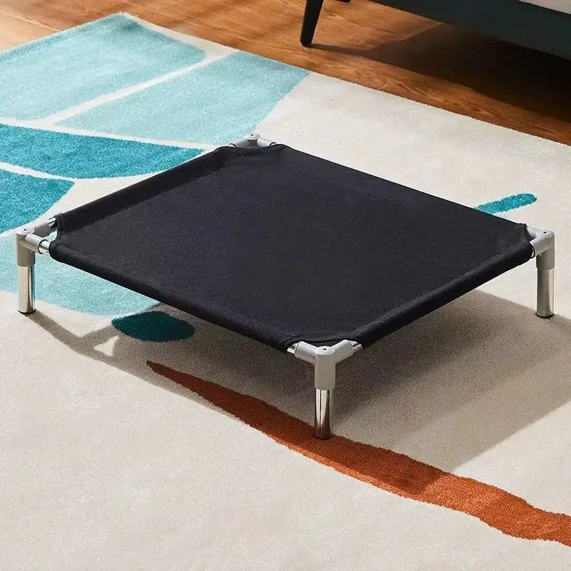 Portable Elevated Pet Camping Bed for Dogs & Cats